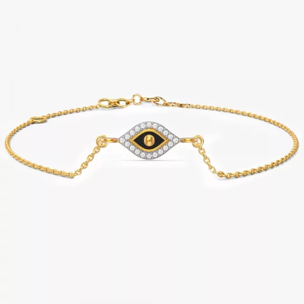 Evils Eye Diamond Bracelet
