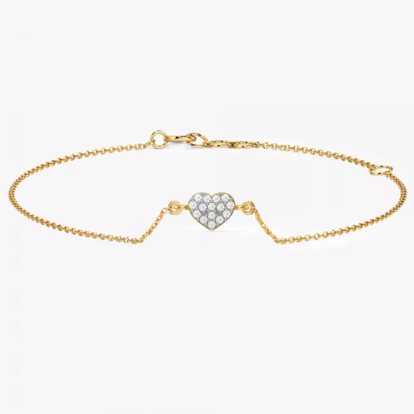 Heart of Eternity Diamond Bracelet