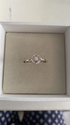 Twisted Orchid Diamond Ring photo review