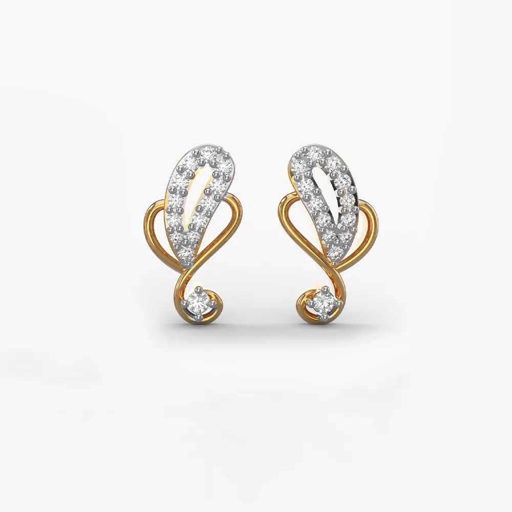 Daffodile Diamond earring