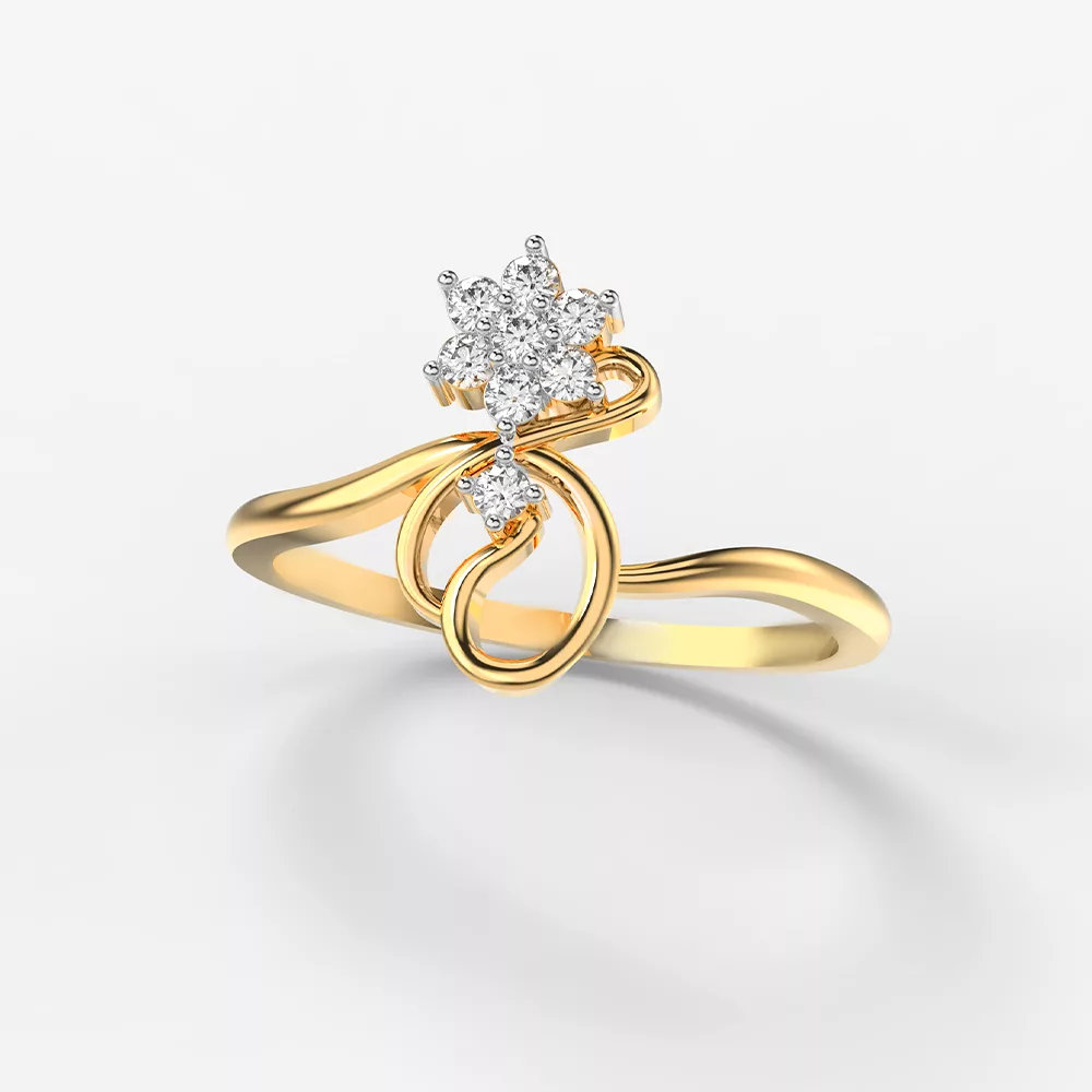 Little flower Diamond Ring