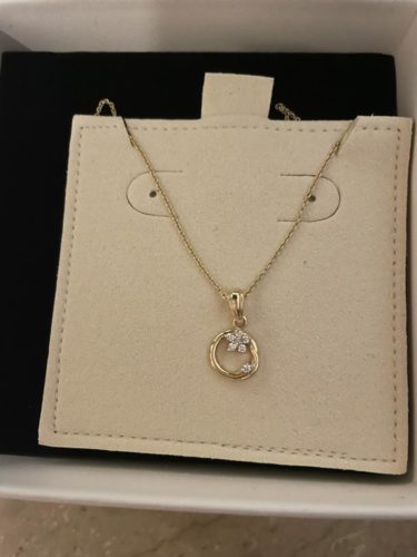 Queens Pride Diamond Pendant Necklace photo review