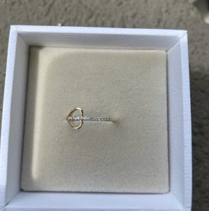 Bow Heart Diamond Ring photo review