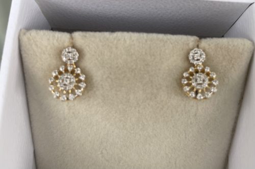 Royal Flower  Diamond earring photo review