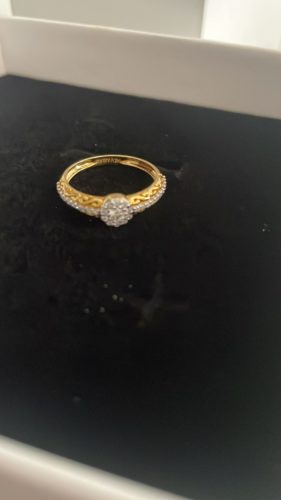 Royal Cluster Diamond Proposal Ring photo review