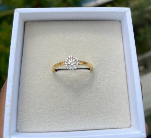 14k Chakra Diamond Ring photo review